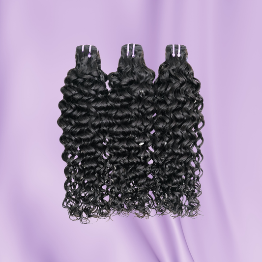 Raw Italian Curly Bundles